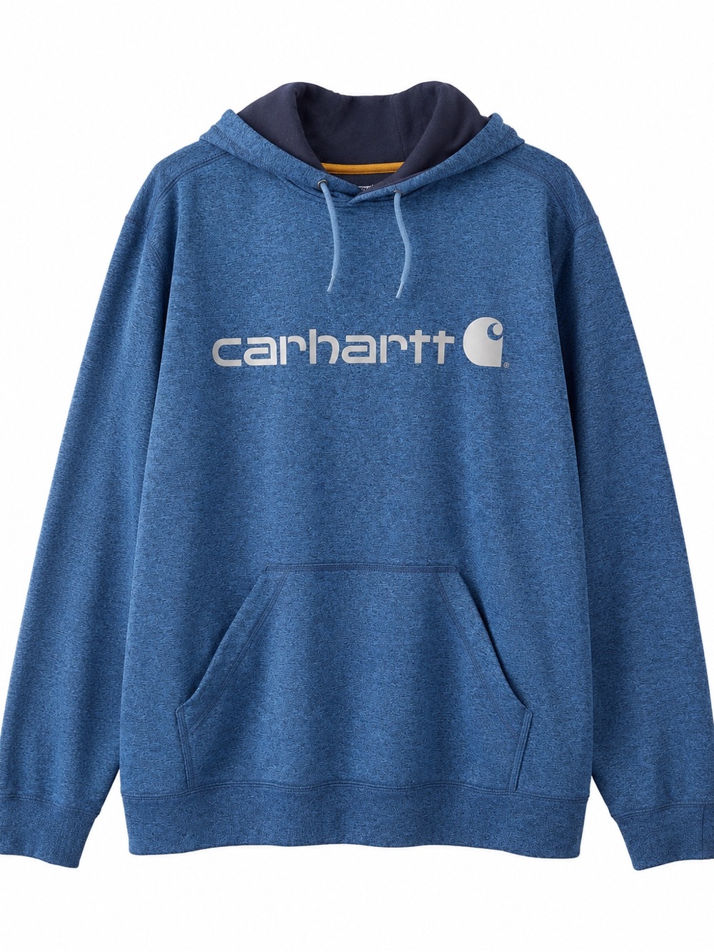 Carhartt Relaxed Fit Blue Logo Hoodie XL 102314-478